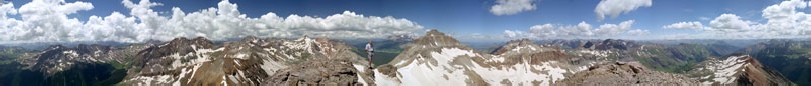 Jeff on Fuller Peak, Colorado