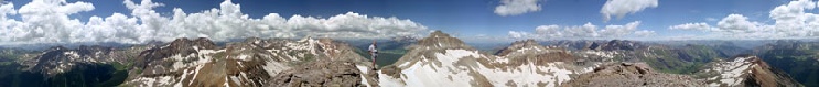 Jeff on Fuller Peak, Colorado