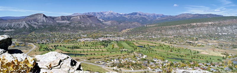 Laplata Mountains at Hillcrest GolfCourse - Durango, Colorado